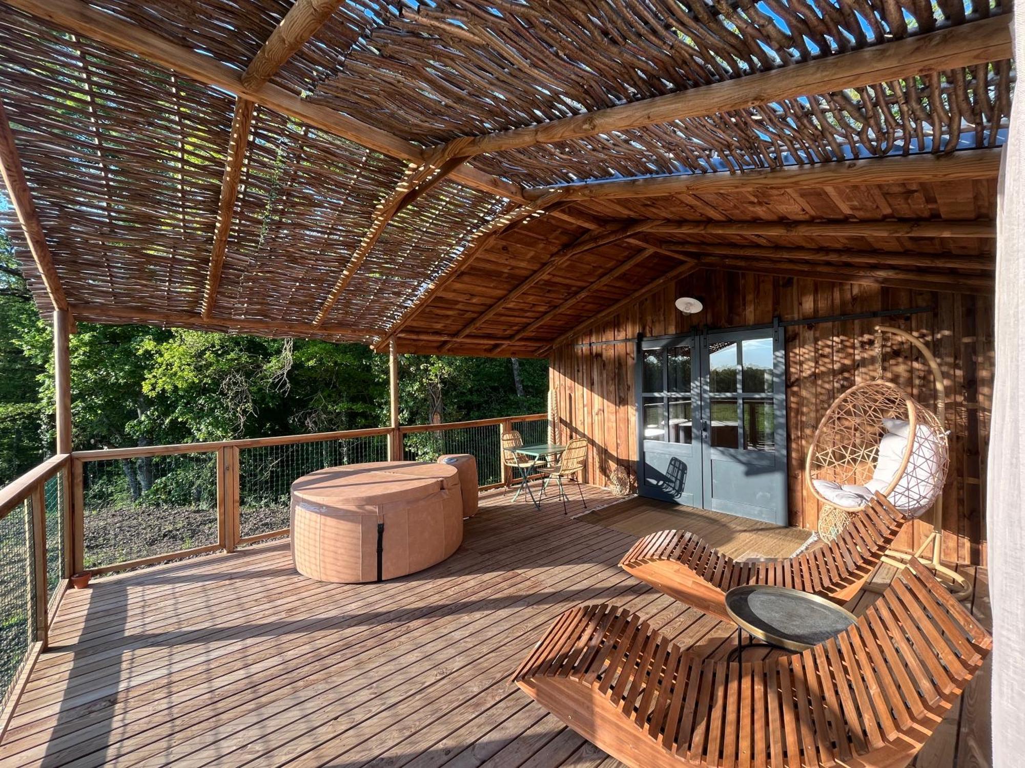 La Buissonniere Lodges Chisseaux Exterior photo