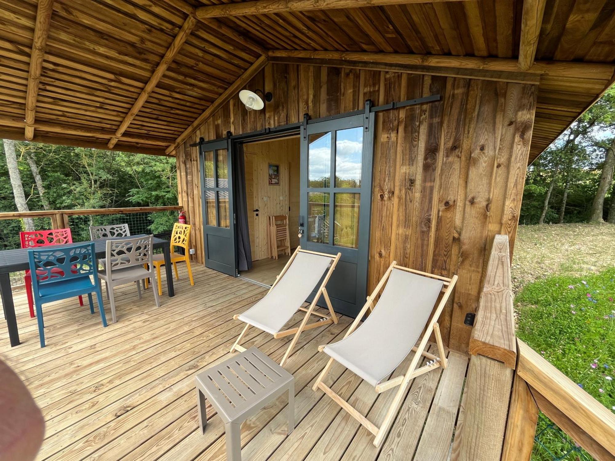 La Buissonniere Lodges Chisseaux Exterior photo